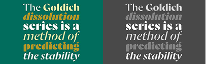Bold Monday released Goldich designed by Jasper de Waard.