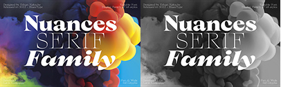 Blaze Type released Nuances Serif.