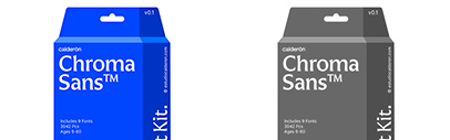 Chroma Sans by Calderón was added to Future Fonts.