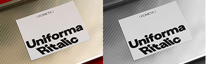 Kometa released Uniforma‚ a new rendition of Attila Sans Uniform.