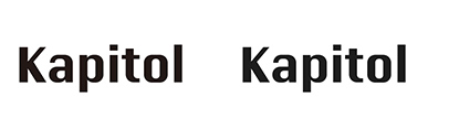 Formist Foundry released Kapitol designed by Mark Gowing and Dave Foster.