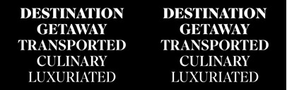 Superior Title is a high contrast Transitional typeface‚ a kind of missing link between Bodoni and Times.