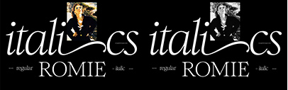 Margot Lévêque released Romie italic.