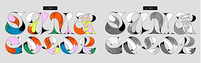 Naipe Foundry released Juma‚ a super display color font.