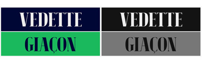 LCT Palissade‚ a narrow display serif face by Quentin J. Stavinsky.