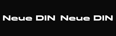 Fontwerk released Neue DIN.