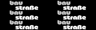 Baustraße by Fantasia Type was added to Future Fonts.