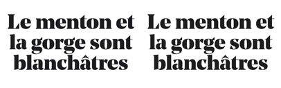 Noe Display‚ a transitional high contrast headline type family‚ by Schick Toikka.
