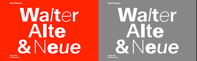 Dinamo released ABC Walter Neue and ABC Walter Alte.