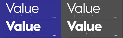 Value family is extended — Regular‚ Medium and Black with corresponding italics were added.
