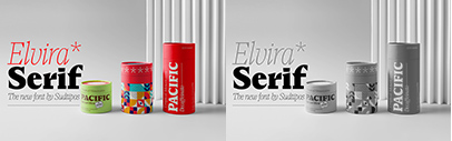 Sudtipos released Elvira Serif designed by Andrés Felipe Ramírez.