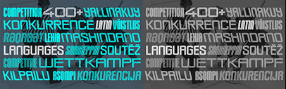 Sportsfonts.com released Competition.