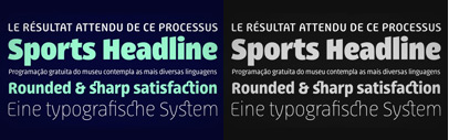 Progressiva&sbquo; a sans serif type family&sbquo; designed by Ricardo Esteves Gomes. 60% off till Nov 23.