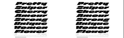 Niki by Clothilde Bouan was added to Future Fonts.