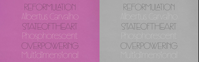 Melindrosa by Flavia Zimbardi was added to Future Fonts.