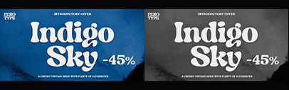 Fenotype released Indigo Sky.