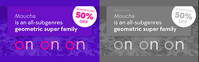 Vibrant Types released Moucha.