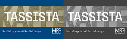 MAC Rhino Fonts released Tassista.