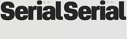 Superior Type released Serial.