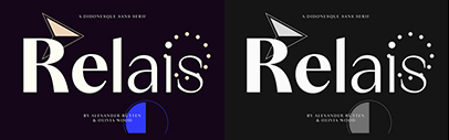 Blaze Type released Relais Display.