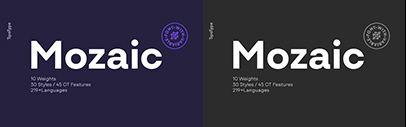 TipoType released Mozaic.