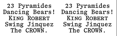 HAL Typefaces released HAL Timezone Mono.