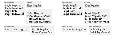 Counter Forms has just launched. Eyja&sbquo; Fugit&sbquo; Herbik&sbquo; Pantasia&sbquo; and Telas were released.