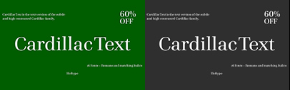 Hoftype released Cardillac Text.