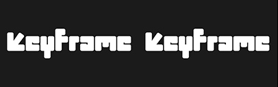 Plain Form released Keyframe.