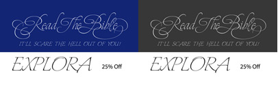 Explora; light&sbquo; and delicate with beautiful lines and curves. 25% off till Nov 8.