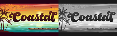 Positype released Coastal designed by Neil Summerour.