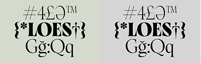 Loes by Duong Tran was added to Future Fonts.