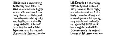 LettError released LTR Kosmik.