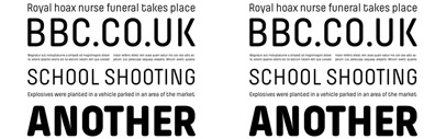Indian Type Foundry released Pilcrow and Pilcrow Soft. Their design is simple and utilitarian‚ similar to forms found on street and highway signs around the world.