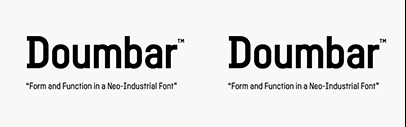Atipo Foundry released Doumbar.
