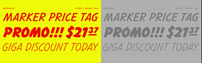 Capitalics Warsaw Type Foundry released Mercato.