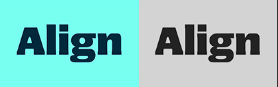 Commercial Type released Align.