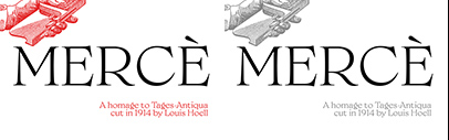 Typerepublic released Mercè.