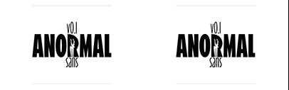 Anormal Sans by Freds Fonts was added to Future Fonts.