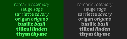 Commercial Type released Moulin designed by Sandrine Nugue.