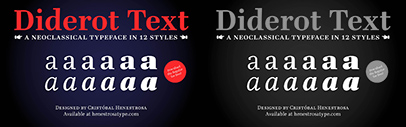 HenestrosaType released Diderot Text.