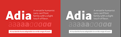 Tipastype released Adia‚ AnaDiego‚ AnaDiego Rounded‚ Chaparrita‚ and Sandhouse.