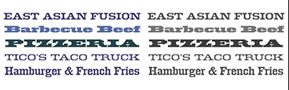 Matteson Typographics released Elkdale.