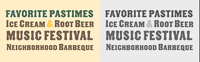 Matteson Typographics released Tarweed.