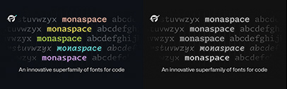 Monaspace was released.