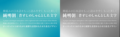 Type Project released 純明朝 (Jun Mincho).