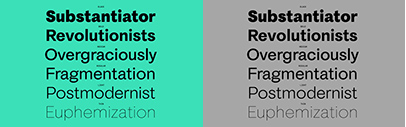 Parachute Typefoundry released PF Das Grot.