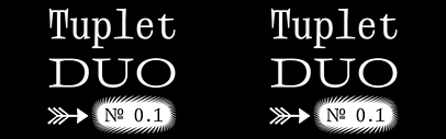 Tuplet by Jakob Fangmeier was added to Future Fonts.