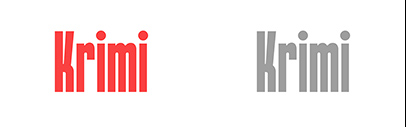 ECAL Typefaces released Krimi designed by János Hunor Vári.