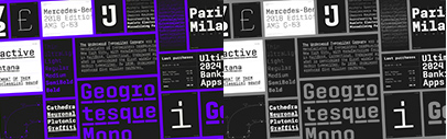 Emtype Foundry released Geogrotesque Mono.